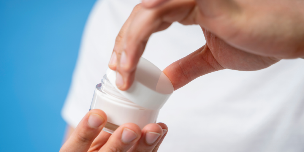 Crema anestesica para la depilación láser